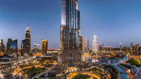 منطقه داون تاون دبی
