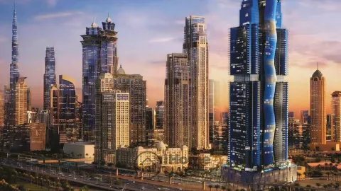 خرید آپارتمان در پروژه برج الحبتور بر جاده شیخ زاید در دبی