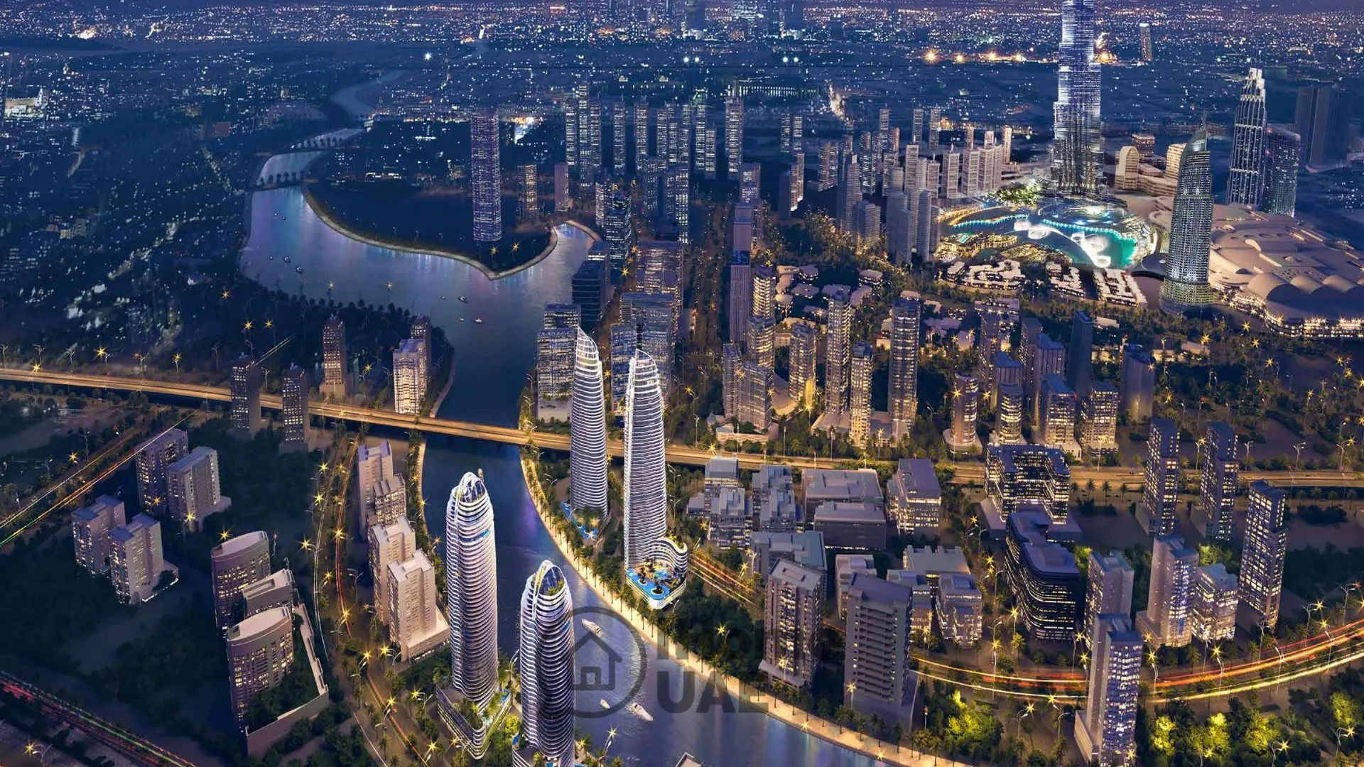 برج داماک التيتيود برند دی گریسوگونو در منطقه بیزینس بی دبی